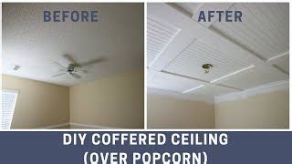 How To Cover Popcorn Ceiling