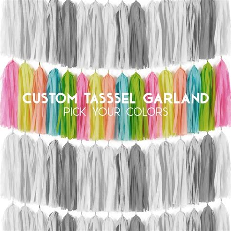 Tassel Garland - Etsy