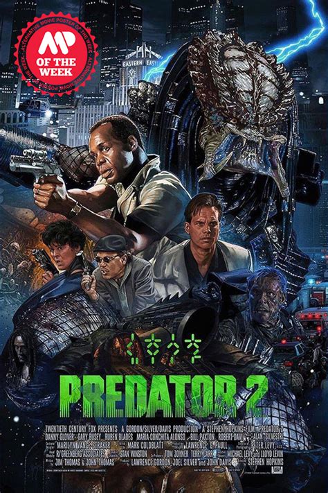 Predator 2 Archives - Home of the Alternative Movie Poster -AMP-