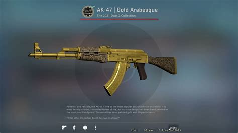 AK-47 | Gold Arabesque Unbox - YouTube