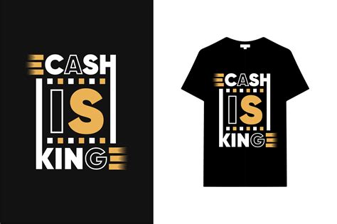 Cash is KIng Graphic by Refocus · Creative Fabrica