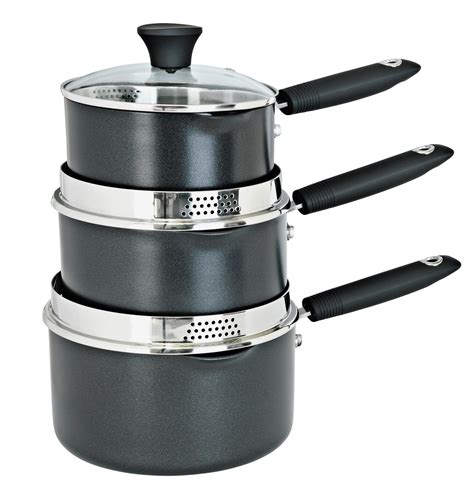 3 Piece Aluminium Pan Set Reviews