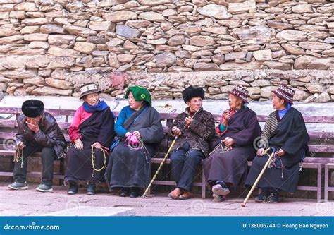 Tibetian at Derge Sutra Printing Temple, Sichuan, China Editorial Stock Image - Image of ...