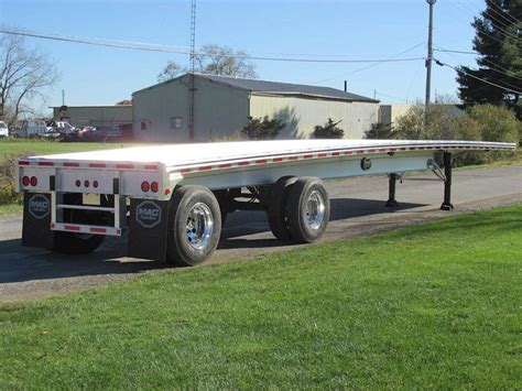 2017 MAC 48x102 Spread Axle Flatbed Trailer For Sale | Stoneville, NC | 12574 | MyLittleSalesman.com