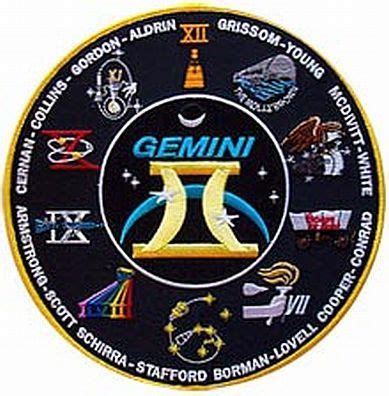 Gemini program patch | Gemini, Project gemini, Nasa patch