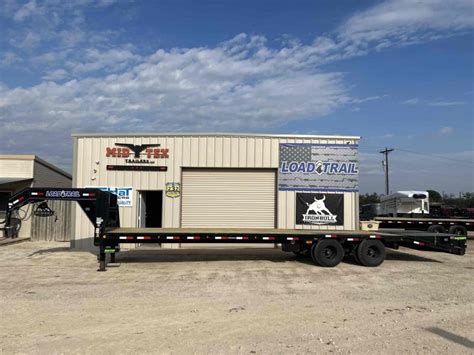 LOAD TRAIL 102" X 32' TANDEM LOW-PRO GOOSENECK | Mid Tex Trailers For Sale in Abilene TX ...