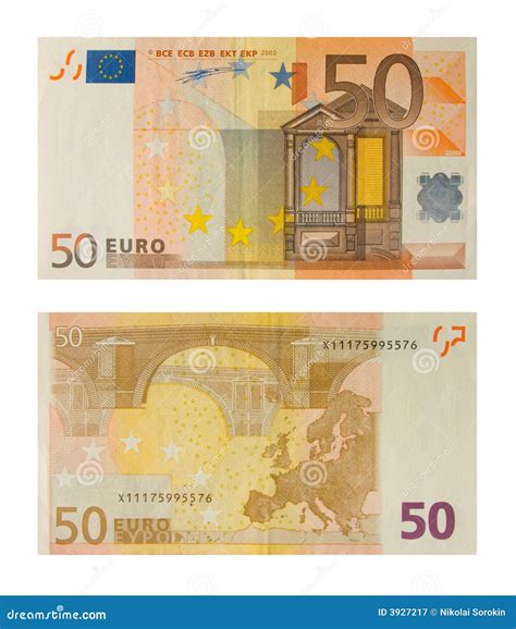 Banknote 50 Euro Royalty Free Stock Photography - Image: 3927217