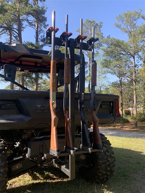 Pioneer 1000 Sporting Clay UTV Gun Rack Setup - UTV Gun Racks