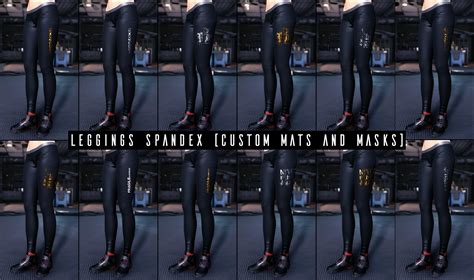 Leggings Spandex Custom Mats and HQ Masks at Cyberpunk 2077 Nexus - Mods and community