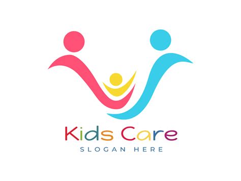 Minimalist Kids Care Logo by Suhartanto on Dribbble