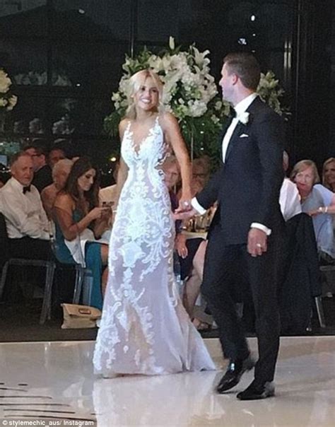 Jessie Habermann and Marc Murphy tie the knot in VERY lavish Melbourne wedding ceremony with Jay ...