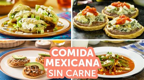Comida mexicana sin carne | Kiwilimón - YouTube