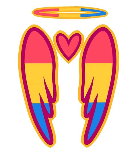 "Pansexual Angel" by reinstaag | Redbubble