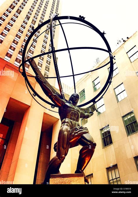 Atlas Statue Rockefeller Center