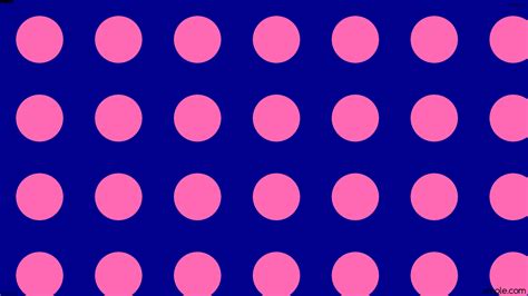 Wallpaper spots blue pink polka dots #00008b #ff69b4 165° 171px 287px