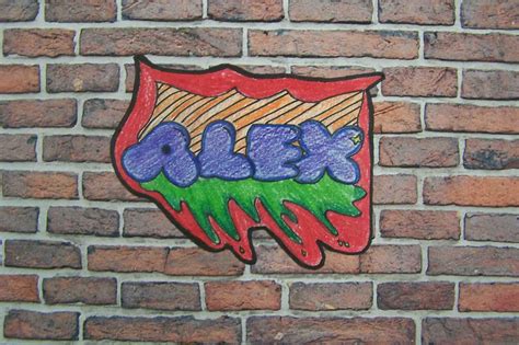 Create Art With Mrs. P!: Graffiti Names...ooh, Edgy!