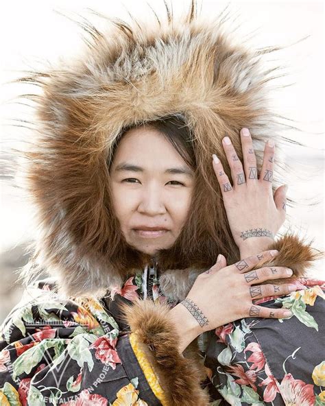 Beautiful hand tattoos on my cousin Mary. #nunavut #inuk #inuit ...