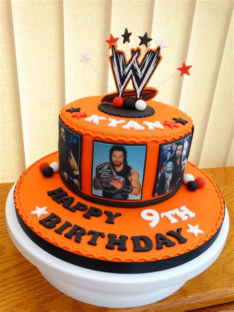 Roman Reigns Birthday Cake | Wwe birthday cakes, Wrestling birthday cakes, Wrestling cake