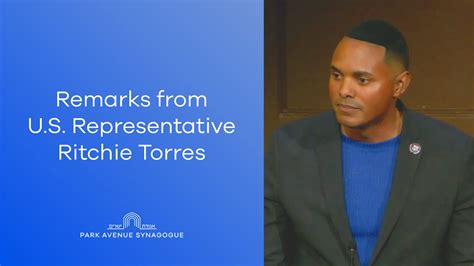 Remarks from U.S. Representative Ritchie Torres - Political and ...