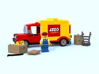 Vintage LEGO Delivery Truck - LEGO Ideas Contest Finalist | Flickr