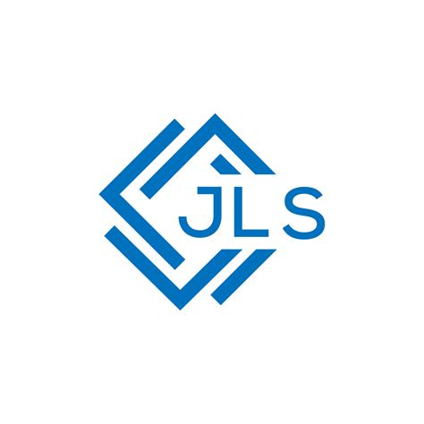 JLS letter logo design on white background. JLS creative circle letter logo concept. JLS letter ...