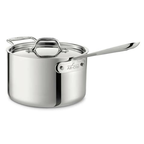 All-Clad D3™ Compact Stainless Steel Saucepan with Lid & Reviews | Perigold