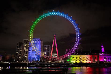 London Eye New Year's Eve Light Display - Secret London