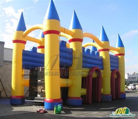 Massive Inflatable Castle | Custom inflatable, Inflatable, Stage props