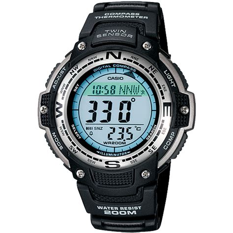 SGW100-1V | Gear Sports Silver Watch | CASIO