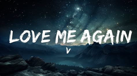 V - Love Me Again (Lyrics) | 15p Lyrics/Letra - YouTube