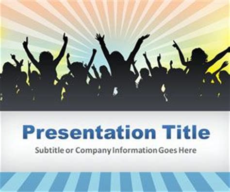 Entertainment PowerPoint Template