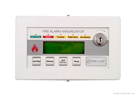 Fire-Lite LCD-80F Fire Alarm Annunciator