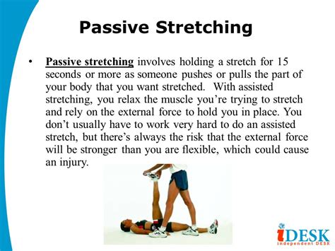 Passive Stretching Examples