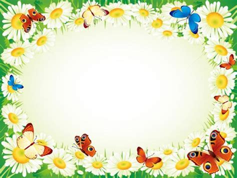 Daisies clipart nature border design, Daisies nature border design Transparent FREE for download ...