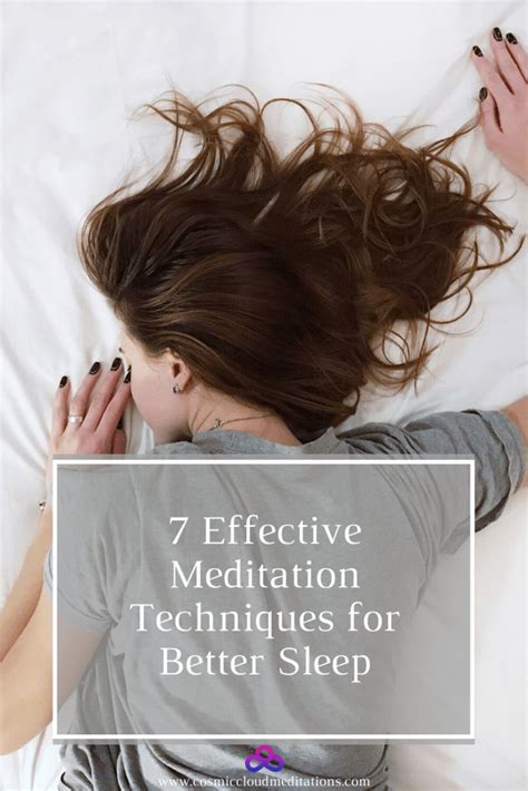 7 Effective Meditation Techniques for Better Sleep - | Health and fitness tips, Meditation ...