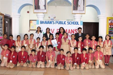 Bhavan’s Public School celebrated C.V Raman’s Birthday | Bhavans Qatar