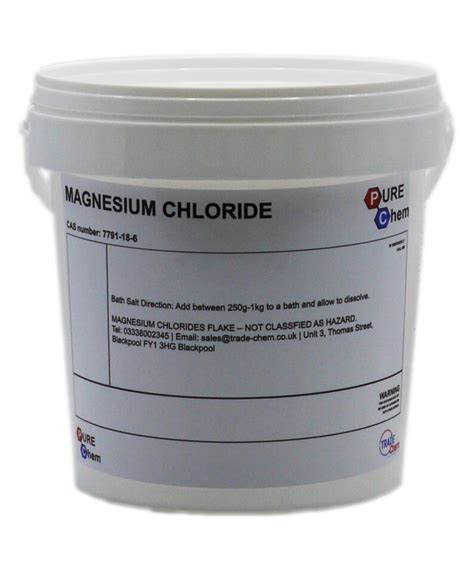 Magnesium chloride Salts - Epsom Salts - Bathing Salts