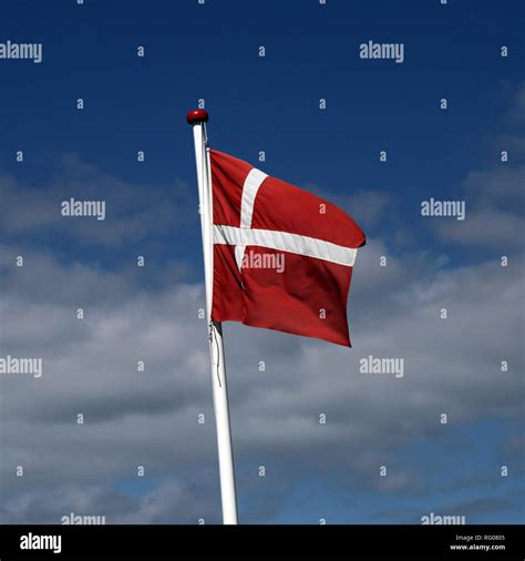 Denmark, Danish flag Stock Photo - Alamy