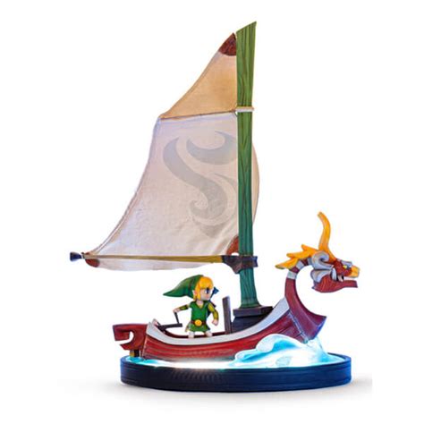 Link on The King of Red Lions Figurine (The Legend of Zelda: The Wind Waker) - Exclusive Edition ...