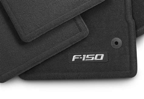 2018-2019 Ford F-150 Floor Mats, Carpeted, Black, 4-Piece Set JL3Z ...