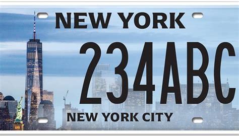 Here's What The New NYC License Plates Will Look Like