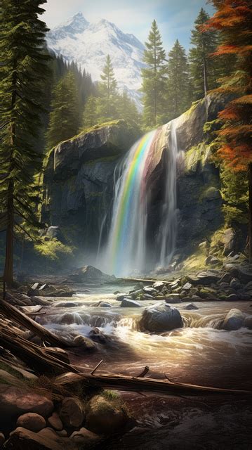 Download Ai Generated, Waterfall, Brook. Royalty-Free Stock Illustration Image - Pixabay