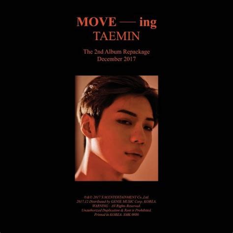 Download [Album] Taemin – Move-ing – The 2nd Album Repackage (MP3 ...