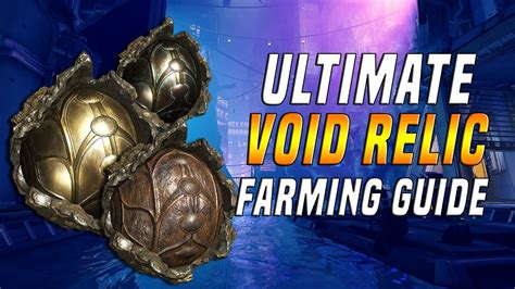 [WARFRAME] Ultimate VOID Relic Farming Guide - EASY Platinum Farm! - YouTube