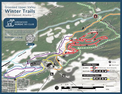 Winter Map Thumbnail Image | Girdwood Nordic Ski Cub