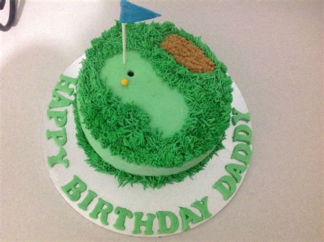 Mick's birthday golf cake 2014 :) | Cake decorating, Cake, Golf cake