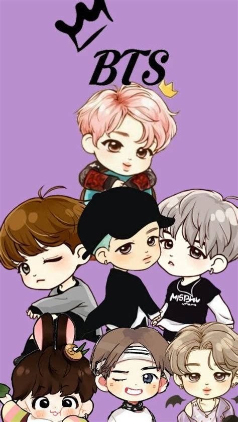 [100+] Bts Chibi Wallpapers | Wallpapers.com