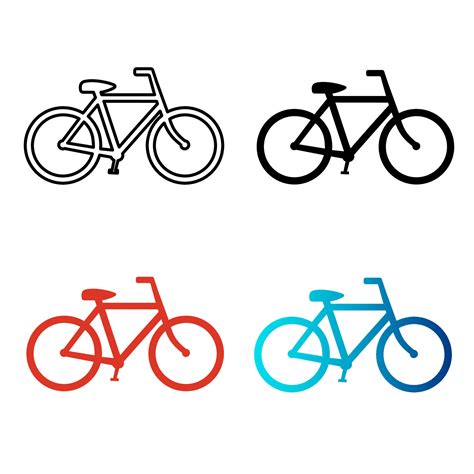 Abstract Bicycle Silhouette Illustration 25843244 Vector Art at Vecteezy