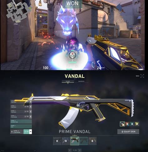 [BUG] Prime vandal finisher animation with level 3 skin : r/VALORANT