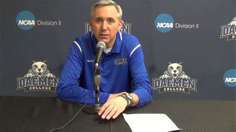 Mike MacDonald Post-Game Press Conference - Daemen vs. Dowling (Feb. 5 ...